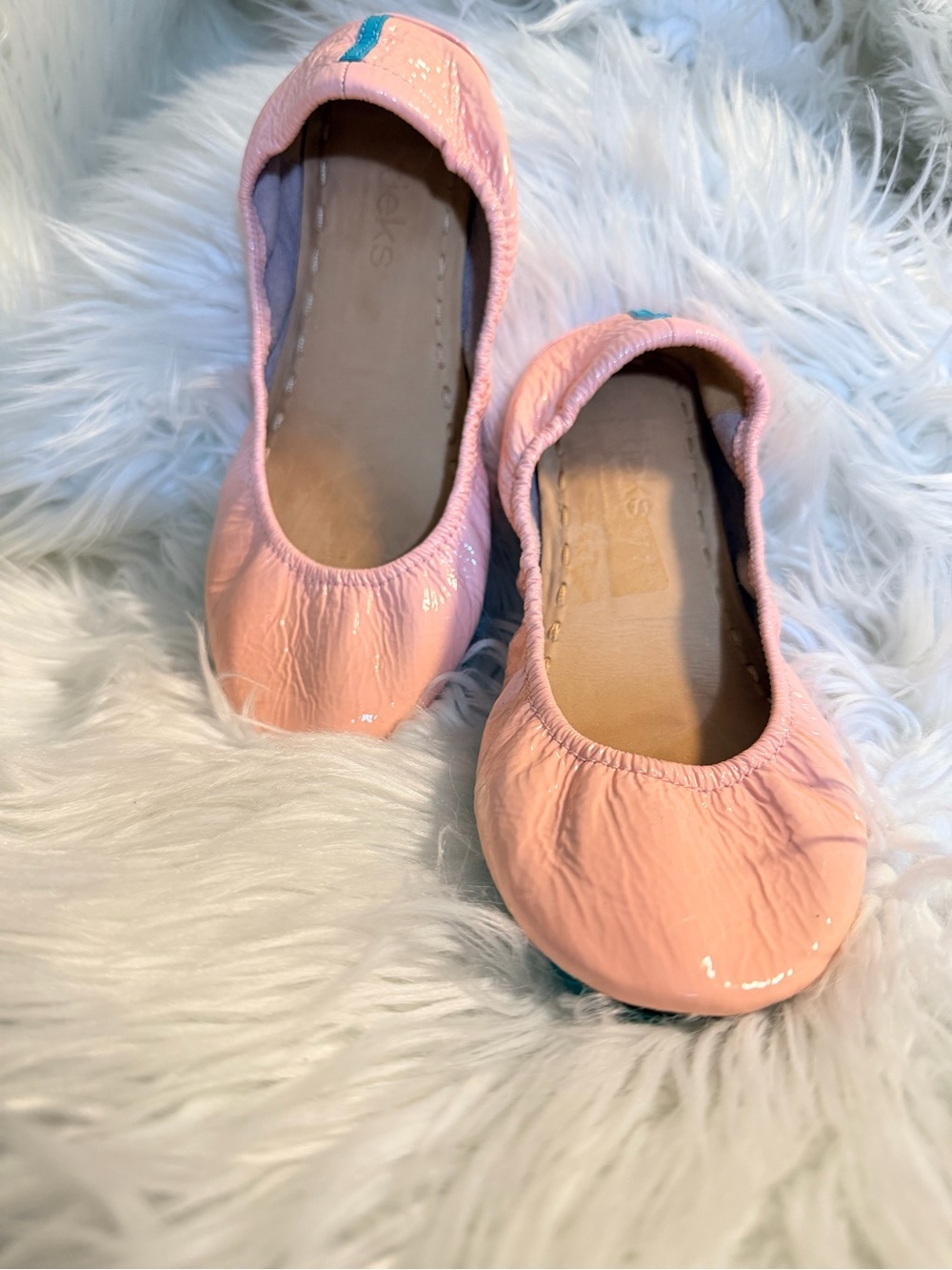 Tieks by Gavrieli "Ballerina Pink" Patent Leather Flats size 7